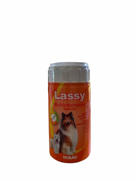 Holland Lassy Multivitamínico para Perros 30 Tabletas