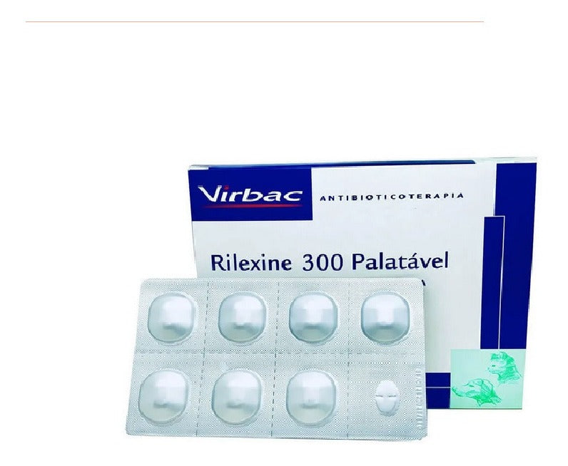 Rilexine Palatable 300 Caja 14 Tabletas Virbac