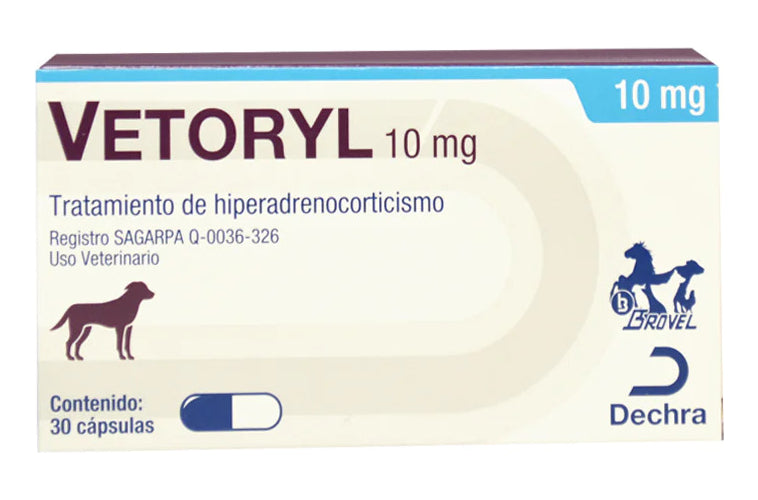 Vetoryl 10 Mg 30 Cápsulas Dechra