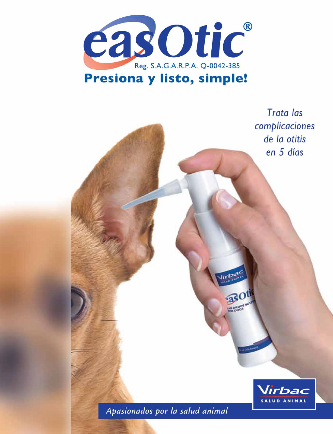 Virbac Easotic Solución Otica 10 ml Otitis Externa Perros