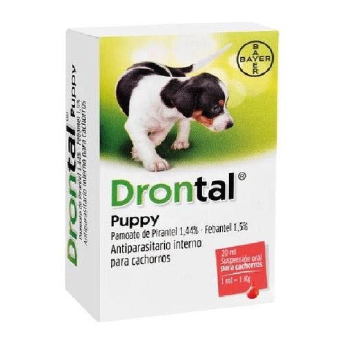 Drontal Desparasitante Nematicida Puppy Con 20 Ml