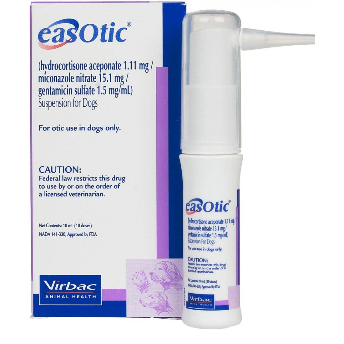 Virbac Easotic Solución Otica 10 ml Otitis Externa Perros