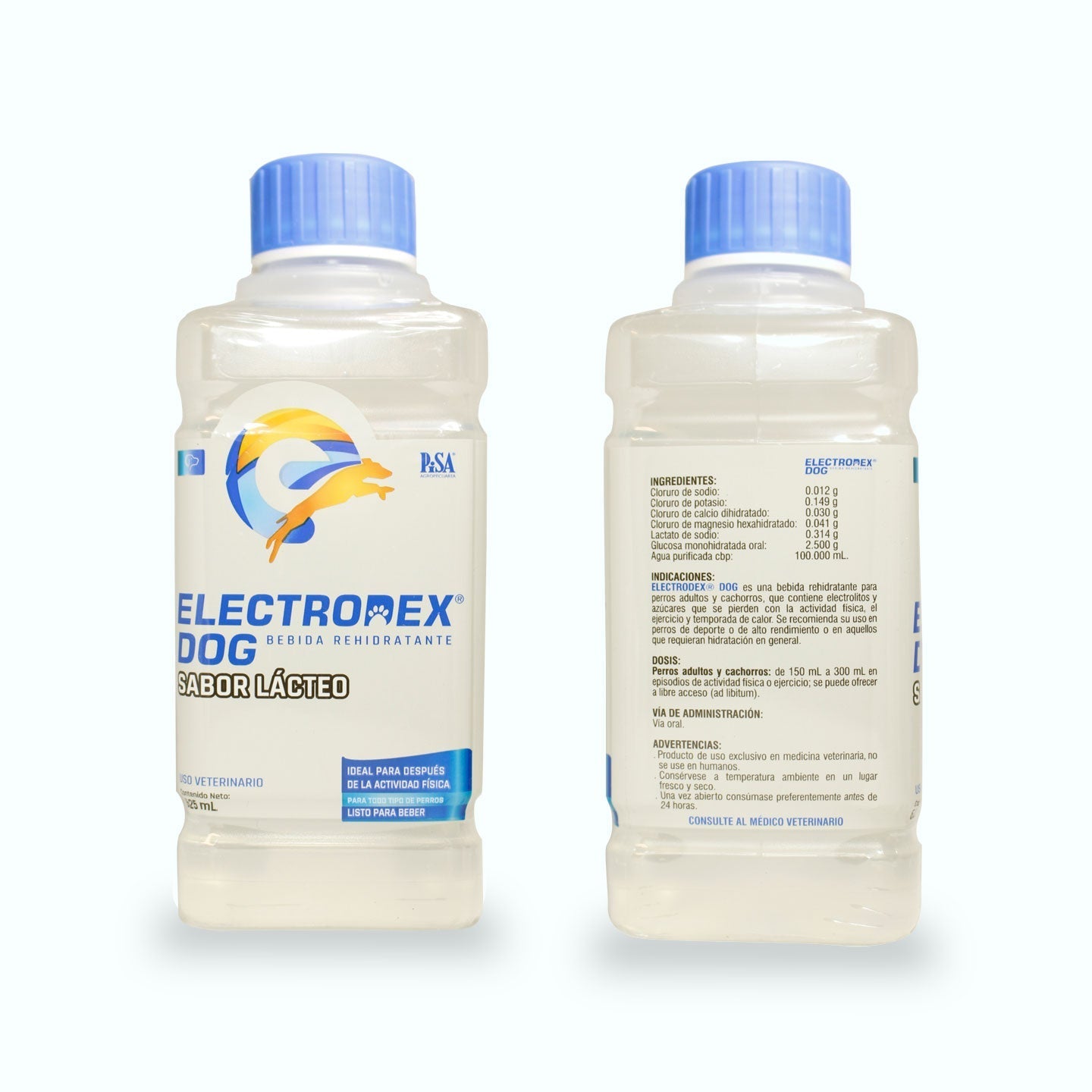 Electrodex Dog Bebida Rehidratante Electrolito para Perro Sabores 625 ml